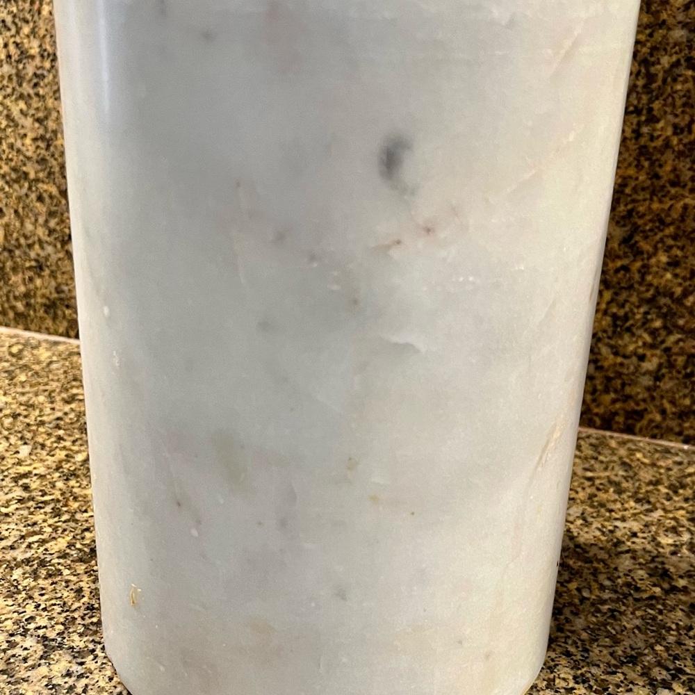 Elegant White Marble Vase